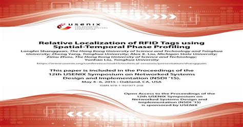 hmrl relative localization of rfid tags with static devices|Relative localization of RFID tags using spatial.